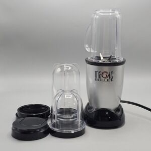 Magic Bullet Blender MB1001B Motor Base Blade Cups Mug Tested Clean!